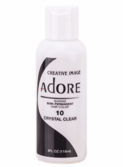 Adore Semi-Permanent Haircolor #010 Crystal Clear 4oz