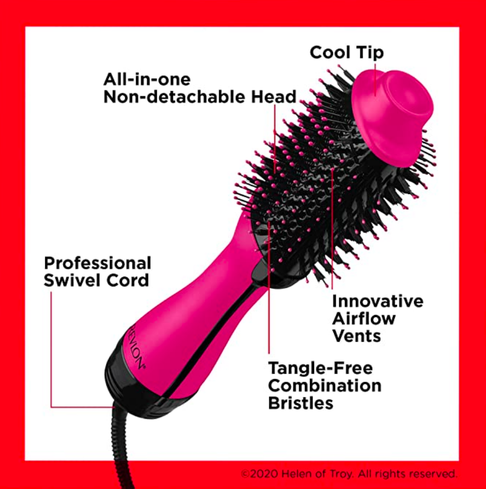 REVLON One-Step Volumizer Hair Dryer and Hot Air Brush