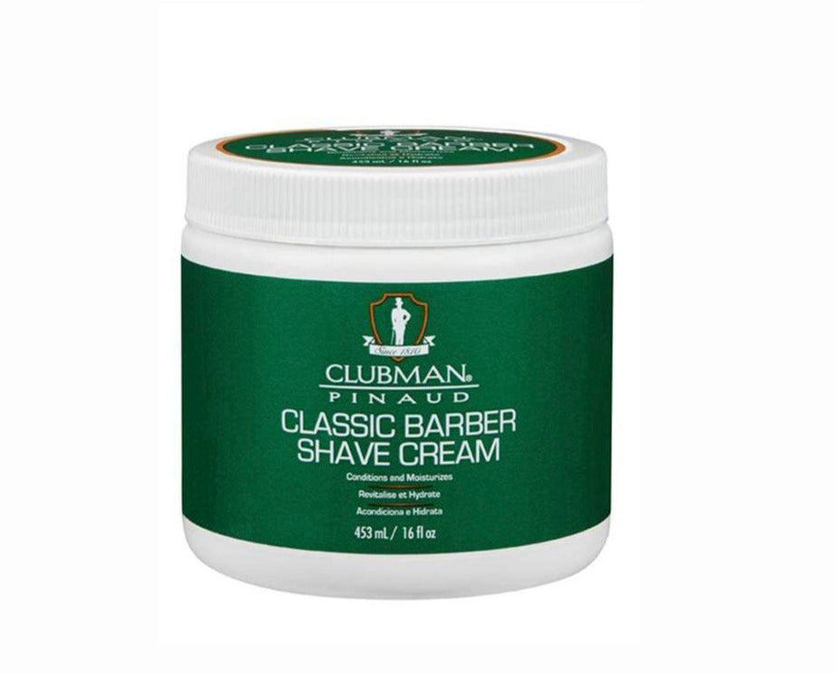 Clubman Shave Cream Classic Barber 16oz Jar