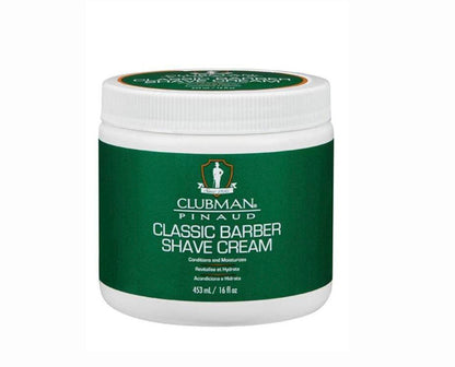 Clubman Shave Cream Classic Barber 16oz Jar