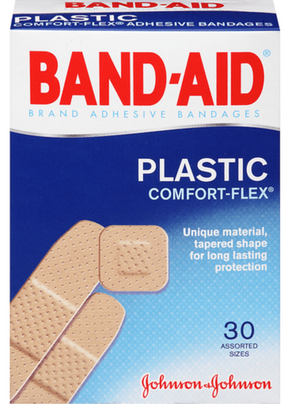 BAND AID COMFORT-FLEX PLASTIC 1SZ 60CT