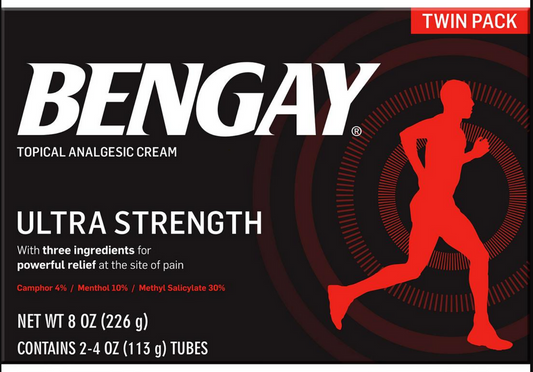 BENGAY ULTRA STRENGTH CREAM 2OZ