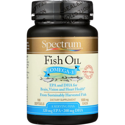 SPECTRUM ESSENTIALS FISH OIL W/VITAMIN D
