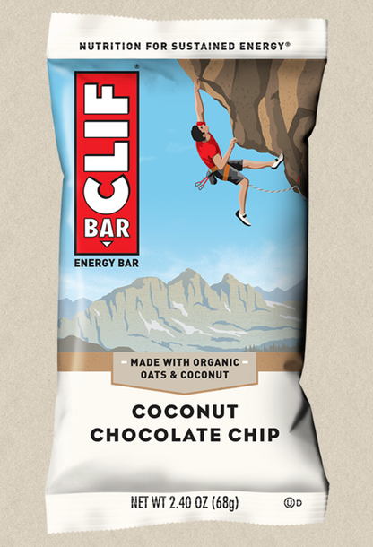 CLIF CHOCOLATE CHIP NB 16X68GM
