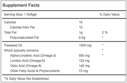 FLAX SEED OIL TB 60 GTB