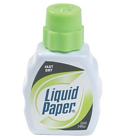 Paper Mate Liquid Paper Correction Bottle