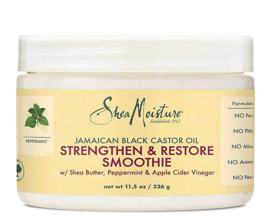 Shea Moisture Jamaican Black Smoothie Cream 12oz Jar
