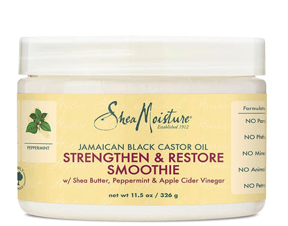 Shea Moisture Jamaican Black Smoothie Cream 12oz Jar