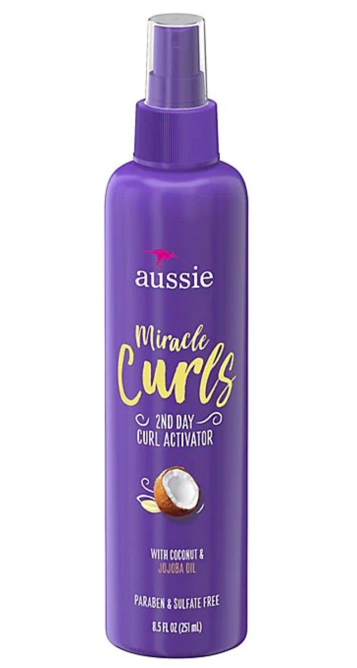 Aussie Miracle Curls 2Nd Day Curl Activator 8.5oz