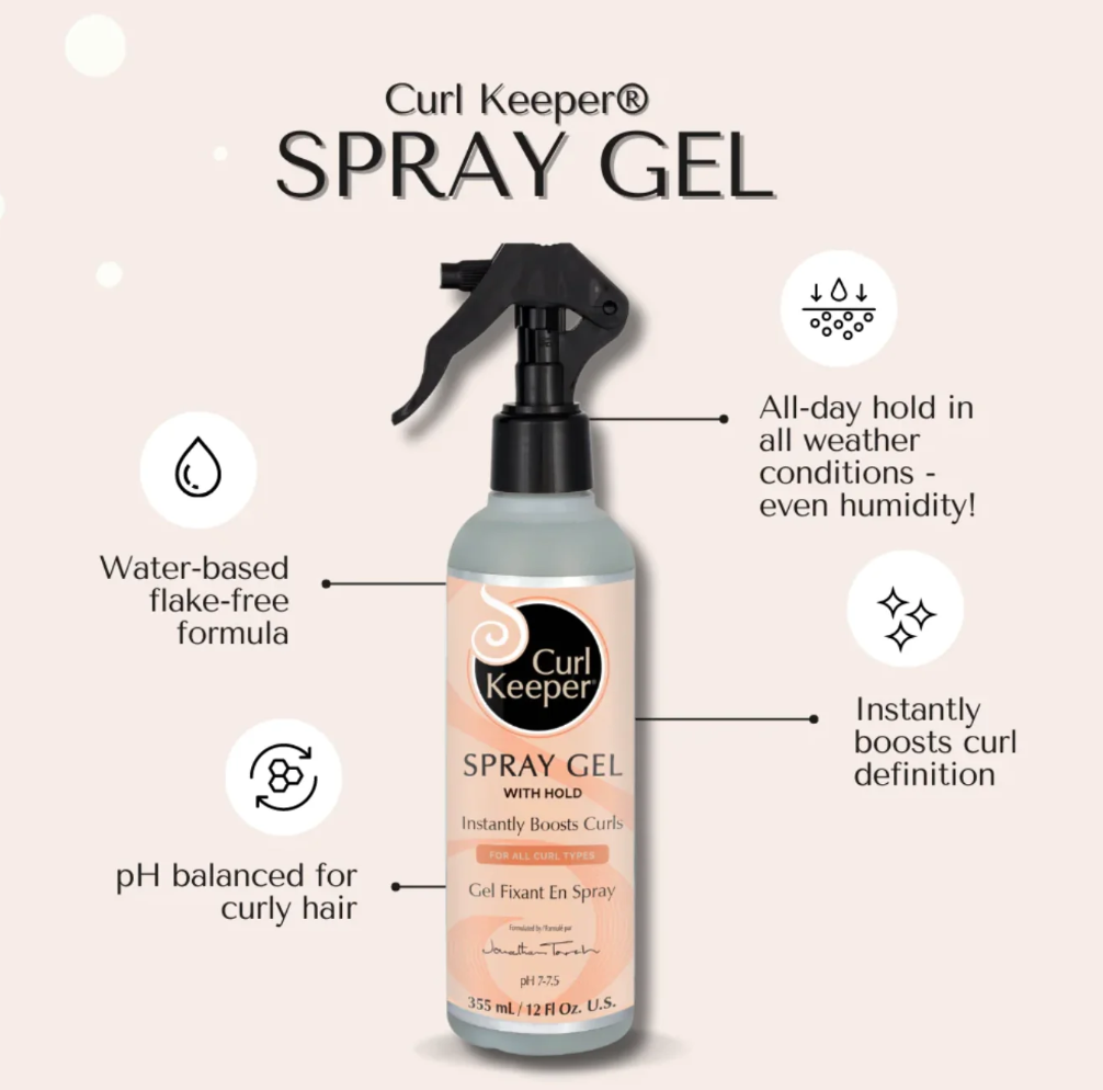 CURL KEEPER GEL             8OZ