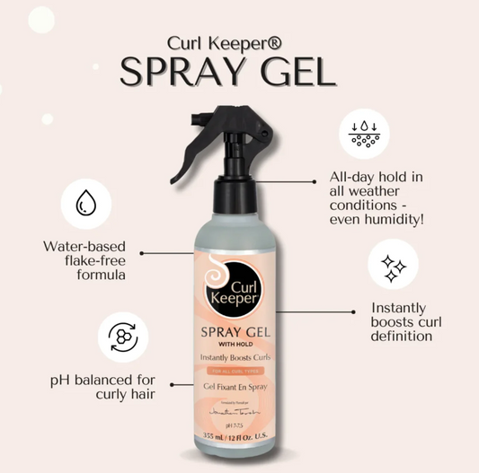CURL KEEPER GEL             8OZ