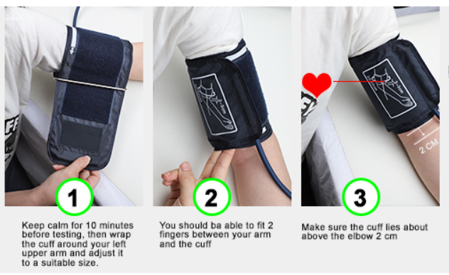 B/P MONITOR PREMIUM UPPER ARM MED CUFF