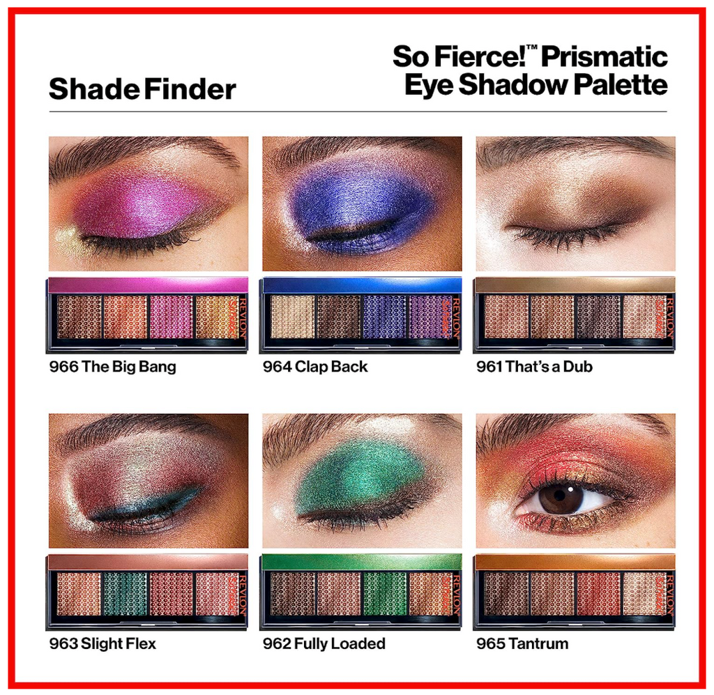REVLON So Fierce! Prismatic Eye Shadow Palette - 966 The Big Bang