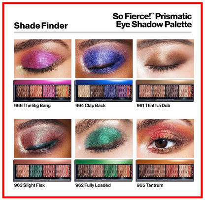 REVLON So Fierce! Prismatic Eye Shadow Palette - 966 The Big Bang