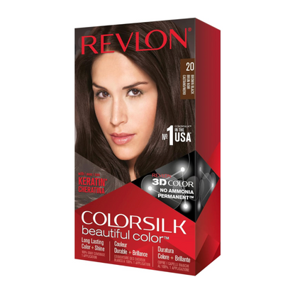 Revlon Colorsilk #20 Brown Black