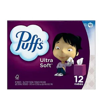 PUFFS ULTRA SOFT 24X56 LTN FR