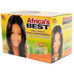Africa's Best Herbal Intensive Dual Conditioning No-Lye Relaxer System