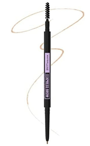 MAYBELLINE New York Express Brow Ultra Slim Defining Eyebrow Pencil, Black, 0.003 oz