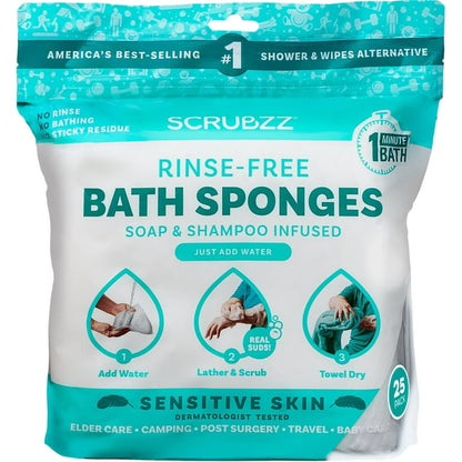 SCRUBZZ BATH SG 25 RINSE FREE