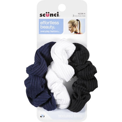 Scünci Effortless Beauty Woven Twisters Neon, 6 CT