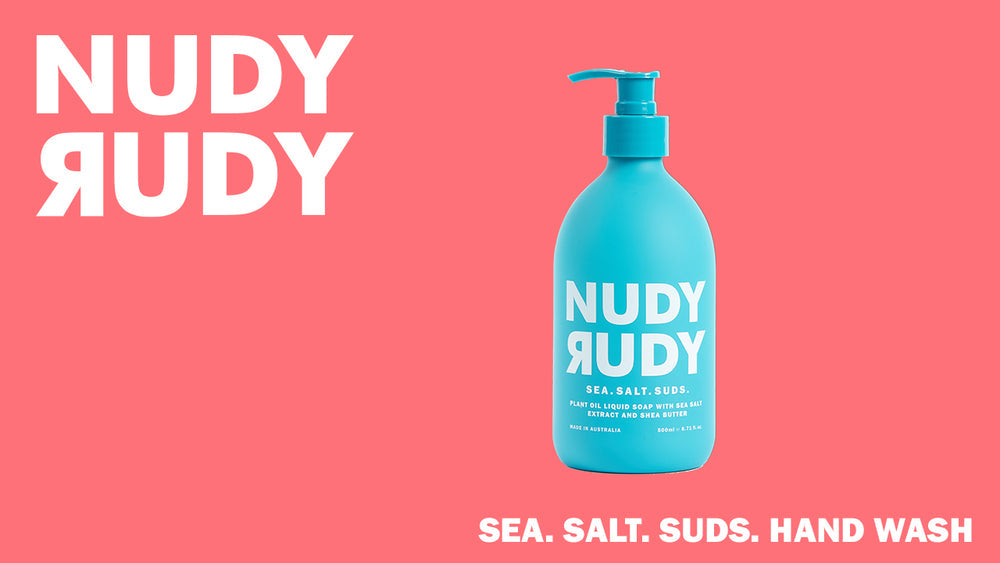 NUDY RUDY BODY WASH,SEA SALT SUDS