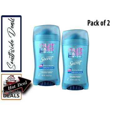 Secret Outlast Xtend  Mini Invisible Solid Antiperspirant and Deodorant - Completely Clean, 0.5 oz