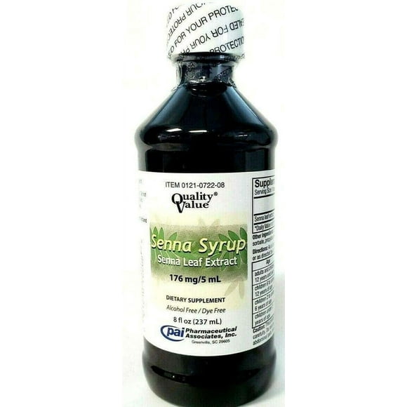 SENNA SYRUP ALC FREE CHOCOLATE 8OZ