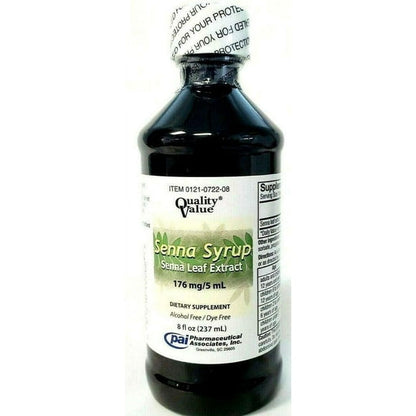 SENNA SYRUP ALC FREE CHOCOLATE 8OZ