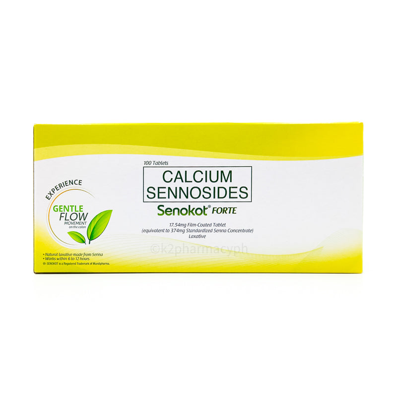 SENOKOT TB 17.2MG 12 ES