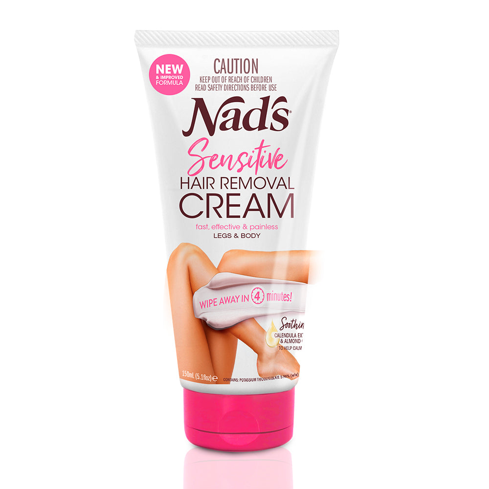 Nads Hair Removal Cream Sensitive 5.1oz Tube