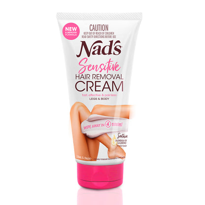 Nads Hair Removal Cream Sensitive 5.1oz Tube