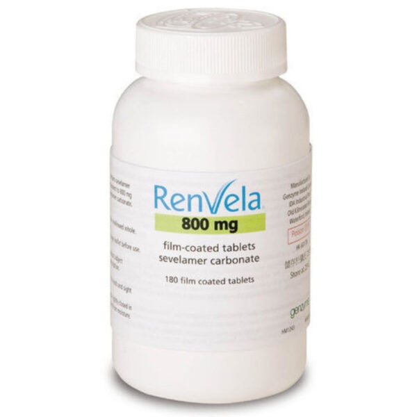 SEVELAMER HCL TB 800MG 180