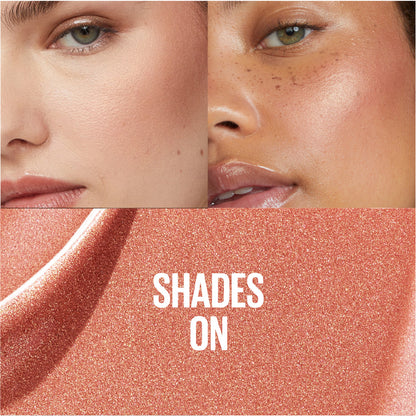 MAYBELLINE New York Sunkisser Multi-use Liquid Blush and Bronzer, 10 Sun Tempt, 0.23 oz