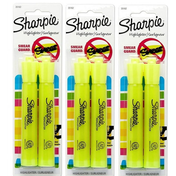 Sharpie Gel Highlighter Smear Advanced