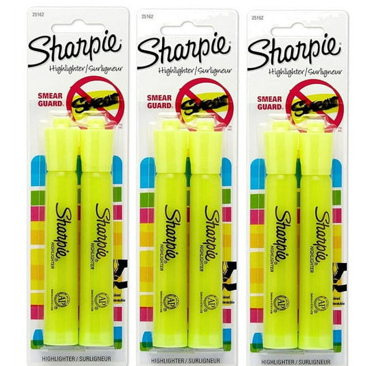 Sharpie Gel Highlighter Smear Advanced