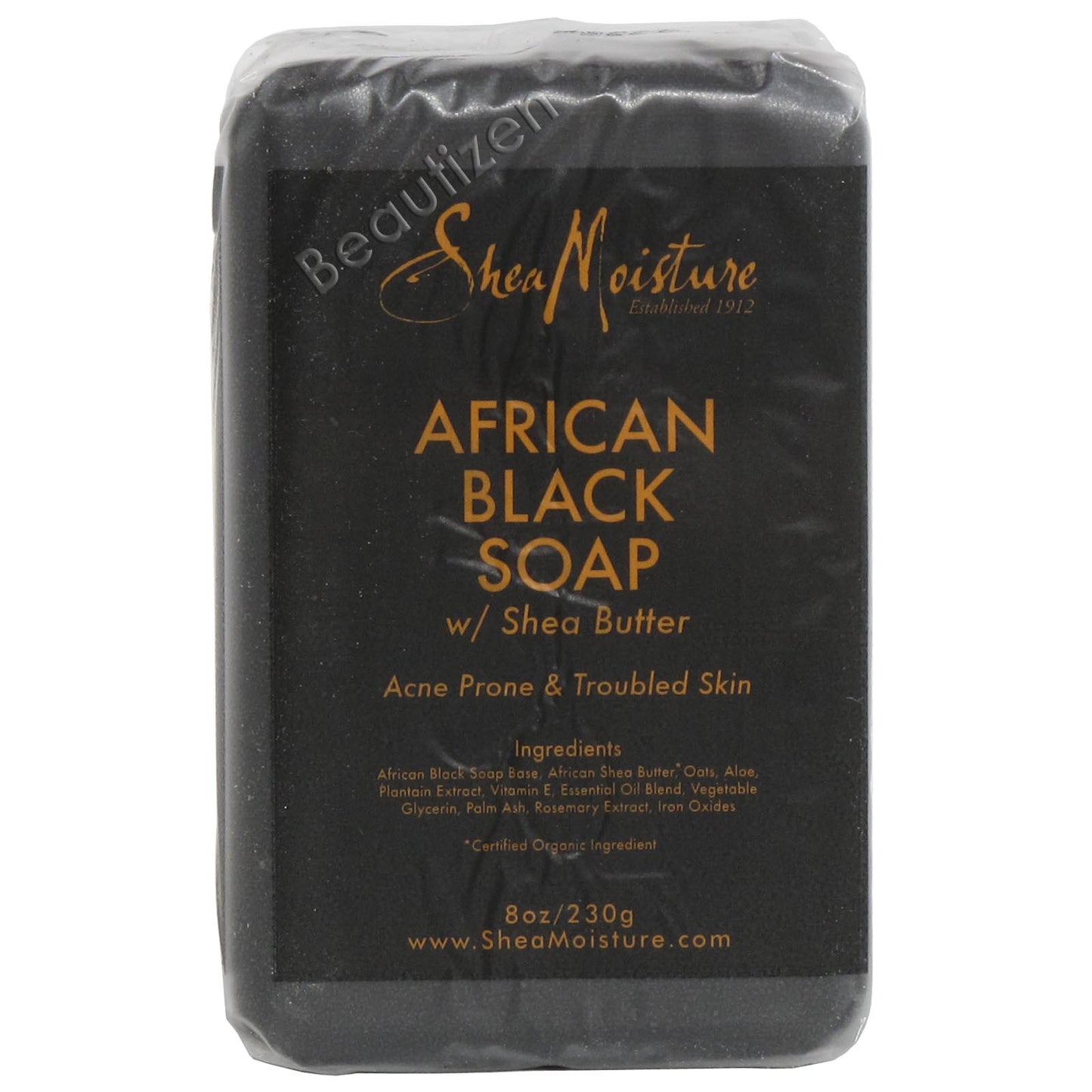 Shea Moisture Soap 3.5oz African Black W/ Shea Butter