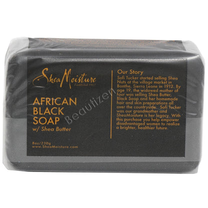 Shea Moisture Soap 3.5oz African Black W/ Shea Butter
