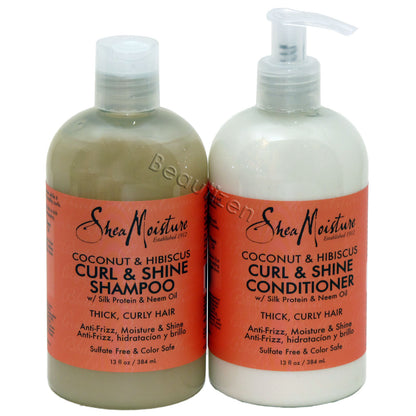 Shea Moisture Coconut&Hibiscus Shampoo 13oz