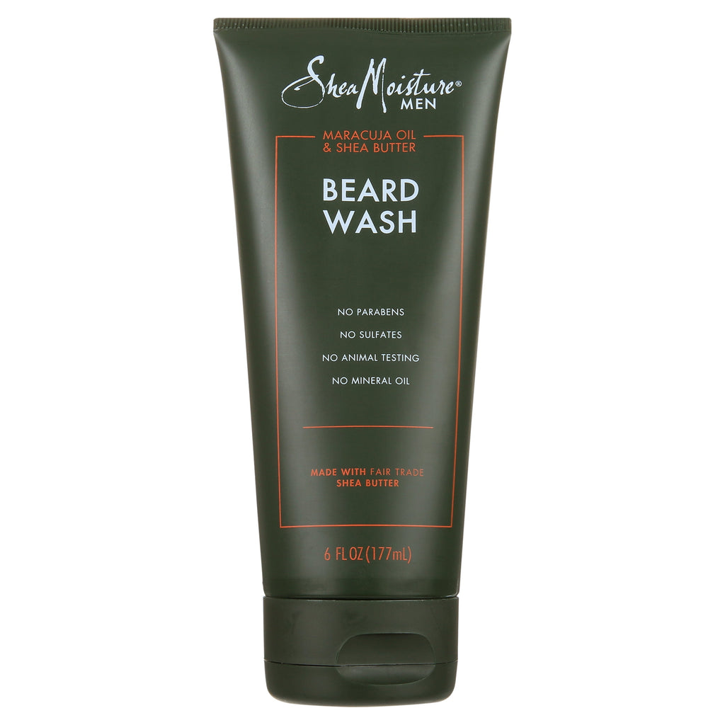 SHEA MOISTURE BEARD WASH,MARACUJA&SHEA