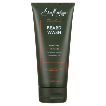 SHEA MOISTURE BEARD WASH,MARACUJA&SHEA