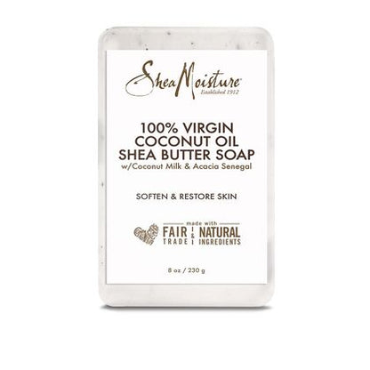 Shea Moisture Soap 8oz Bar 100% Virgin Coconut Oil