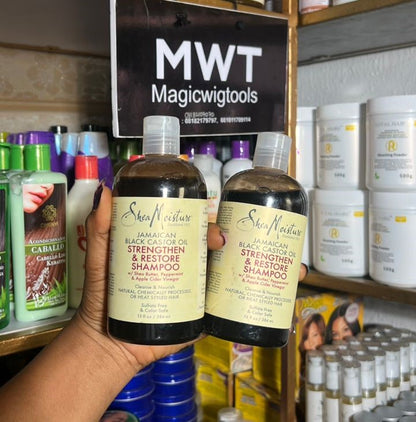 Shea Moisture Jamaican Black Shampoo Strength 13oz
