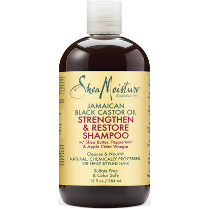 STRENGTHEN AND RESTORE SHAMPOO JAMAICAN BLACK CASTOR OIL