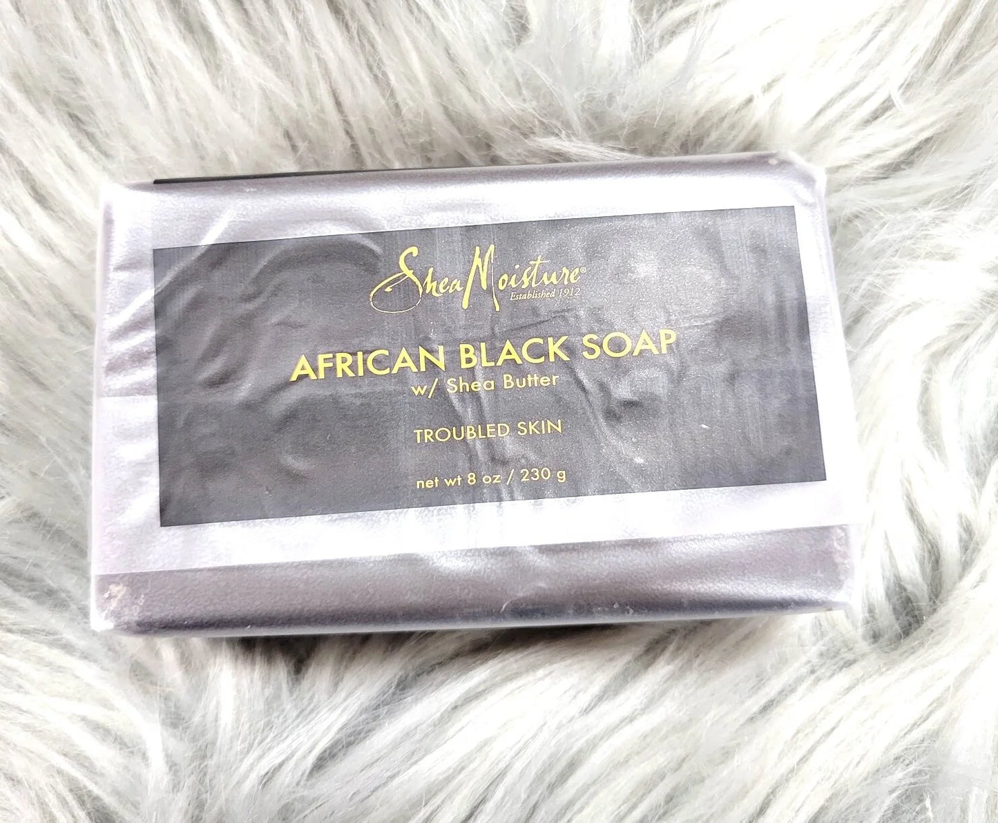 Shea Moisture African Black Soap Facial Wash + Scrub 4oz