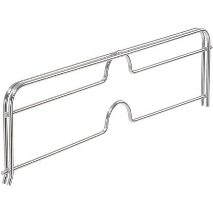 SHELF DIVIDER 18" SSTEEL 6 CT DS