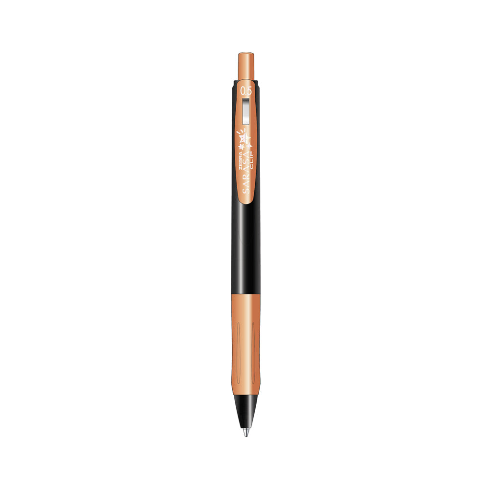 Zebra Sarasa Clip 0.5mm Gel Retractable Pens - Yellow, 12 ct