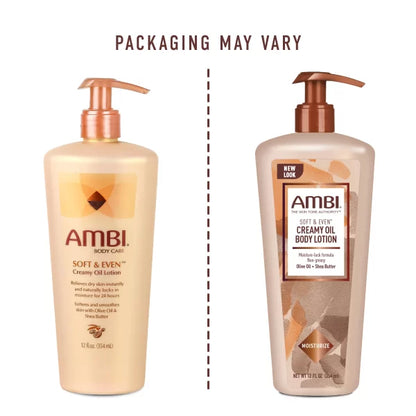 AMBI SOFT/EVEN LT 12OZ CREAMY OIL