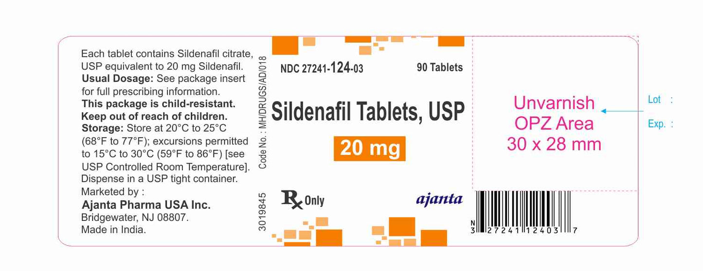 SILDENAFIL CITRATE TB 25MG 500