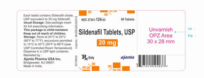 SILDENAFIL CITRATE TB 25MG 500