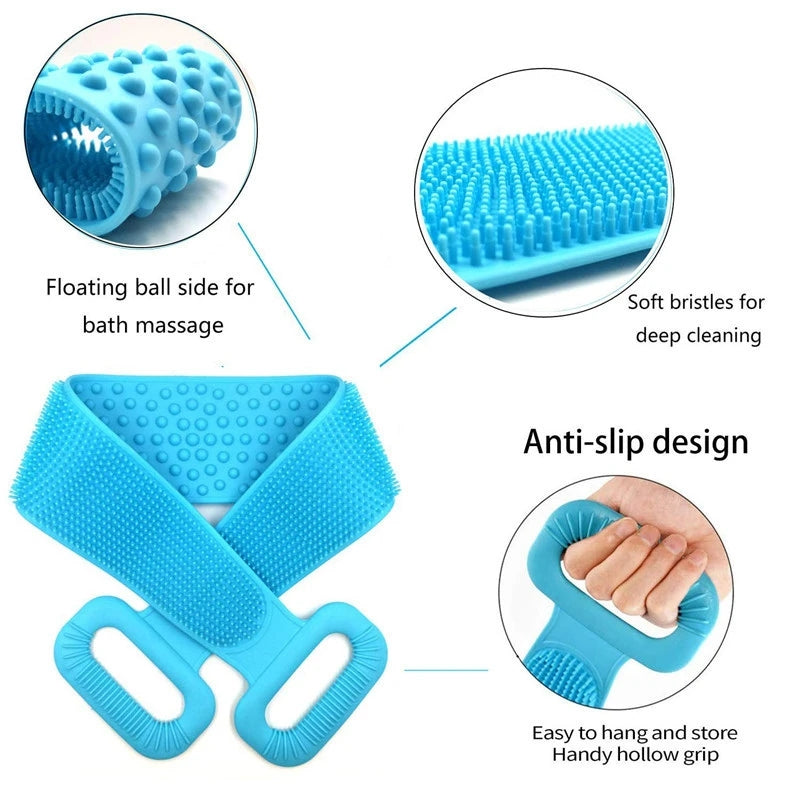 SJ Spa Long Handled Exfoliating Brush